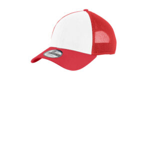 Red and White Trucker Snapback